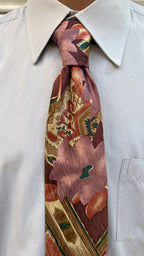 Vintage Abstract Floral Tie