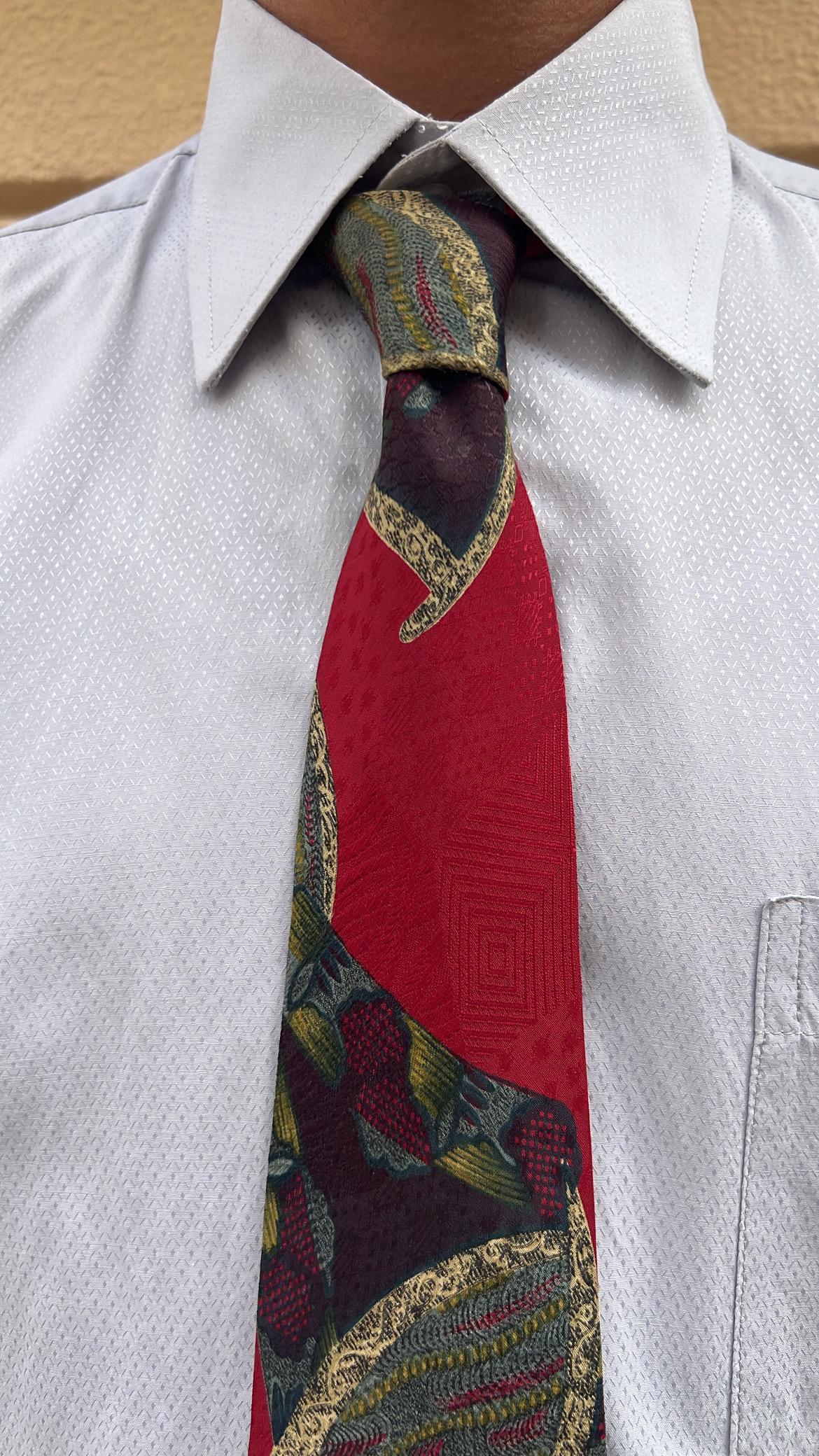 Christian Dior Vintage Silk Necktie