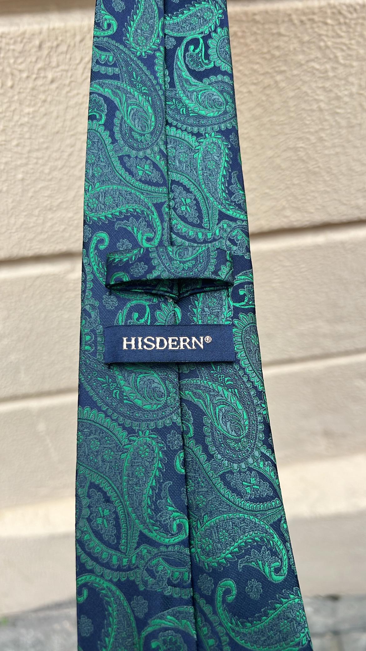 Paisley Tie and Pocket Square Set