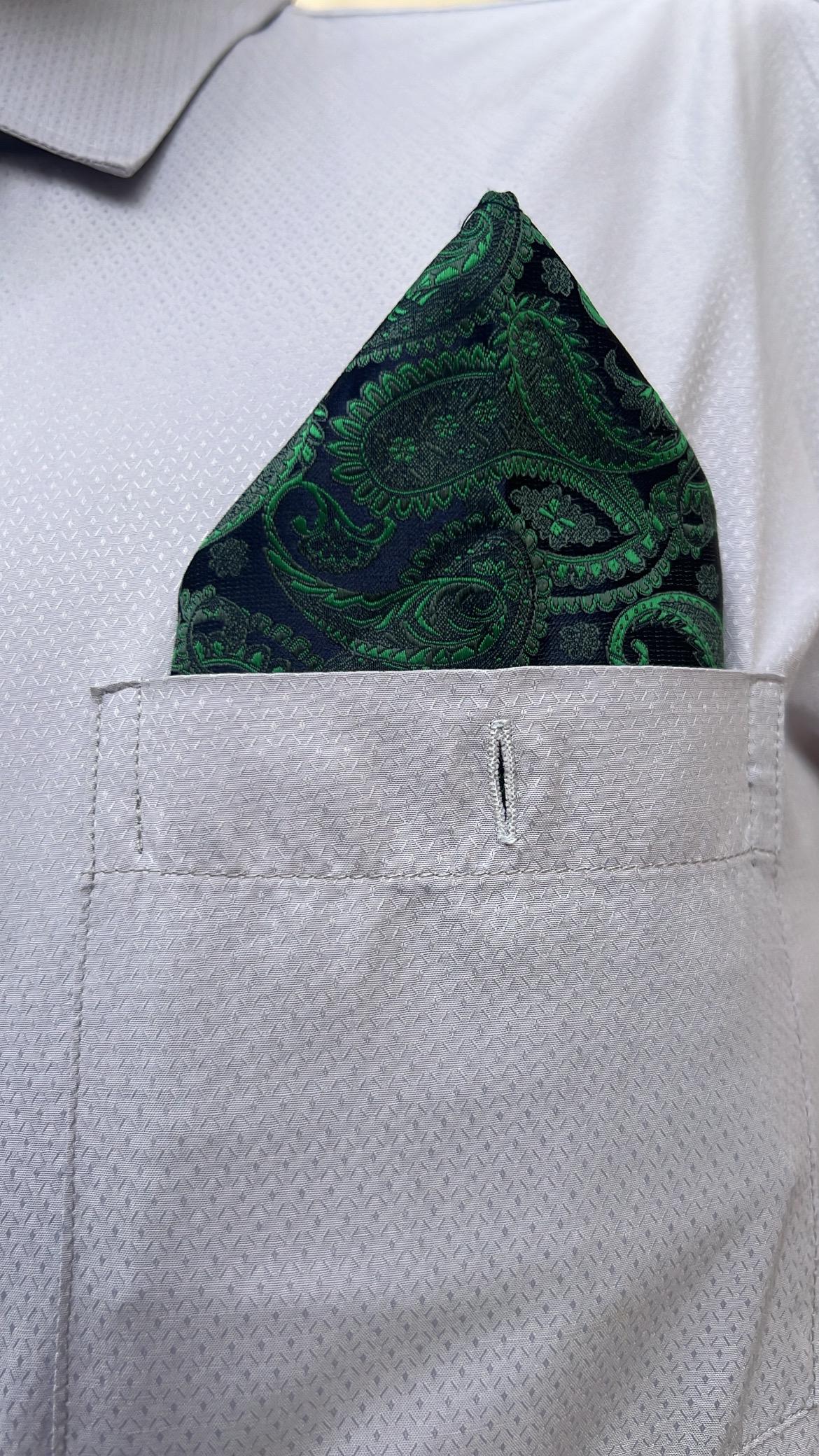 Paisley Tie and Pocket Square Set