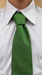 Vintage Green Textured Tie