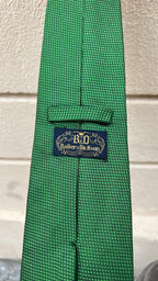 Vintage Green Textured Tie
