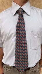 Vintage Geometric Tie