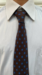 Striped Polka Dot Tie