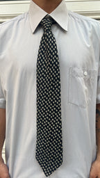 Black Polka Dot Tie