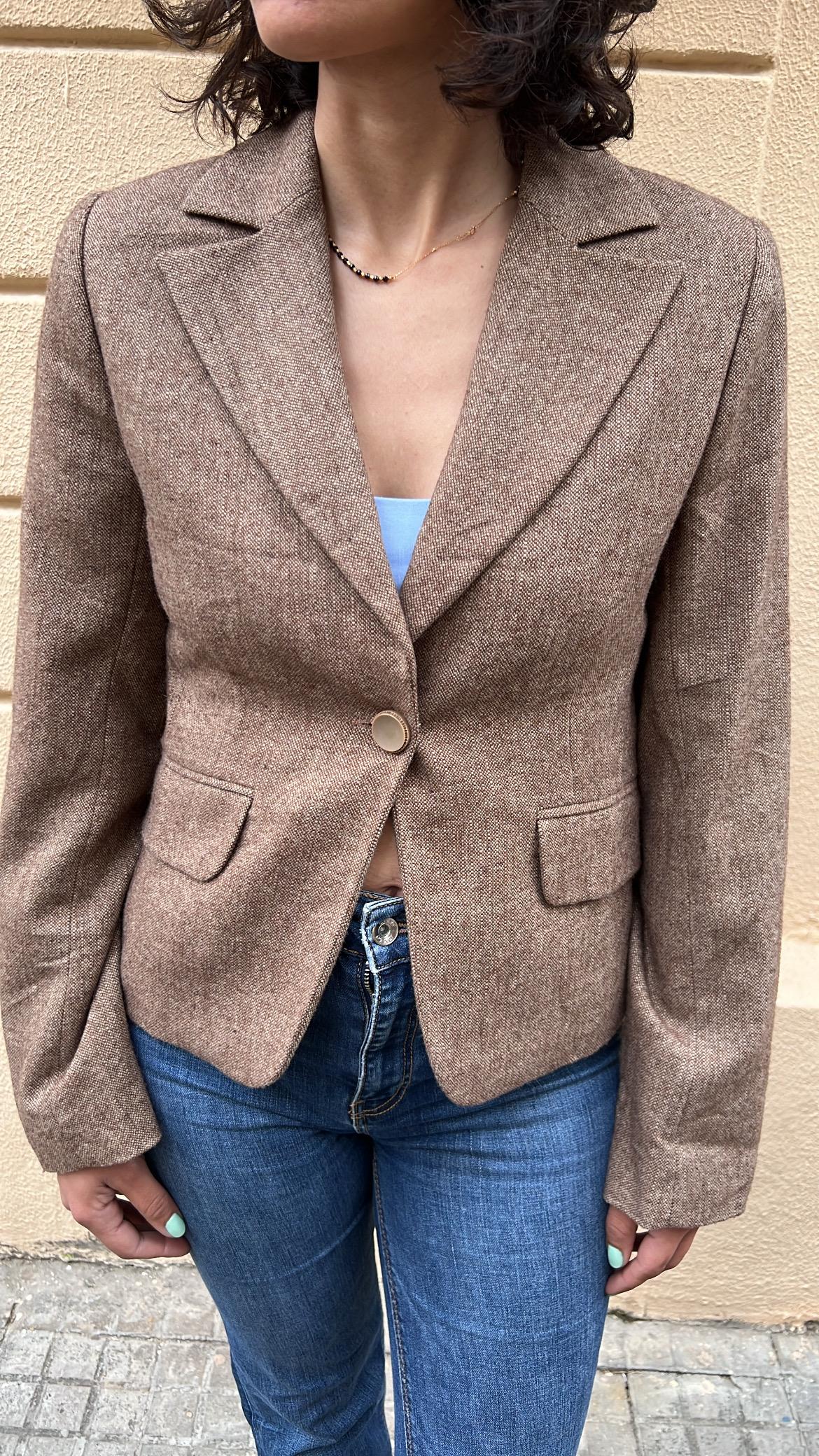 Classic Light Brown Blazer