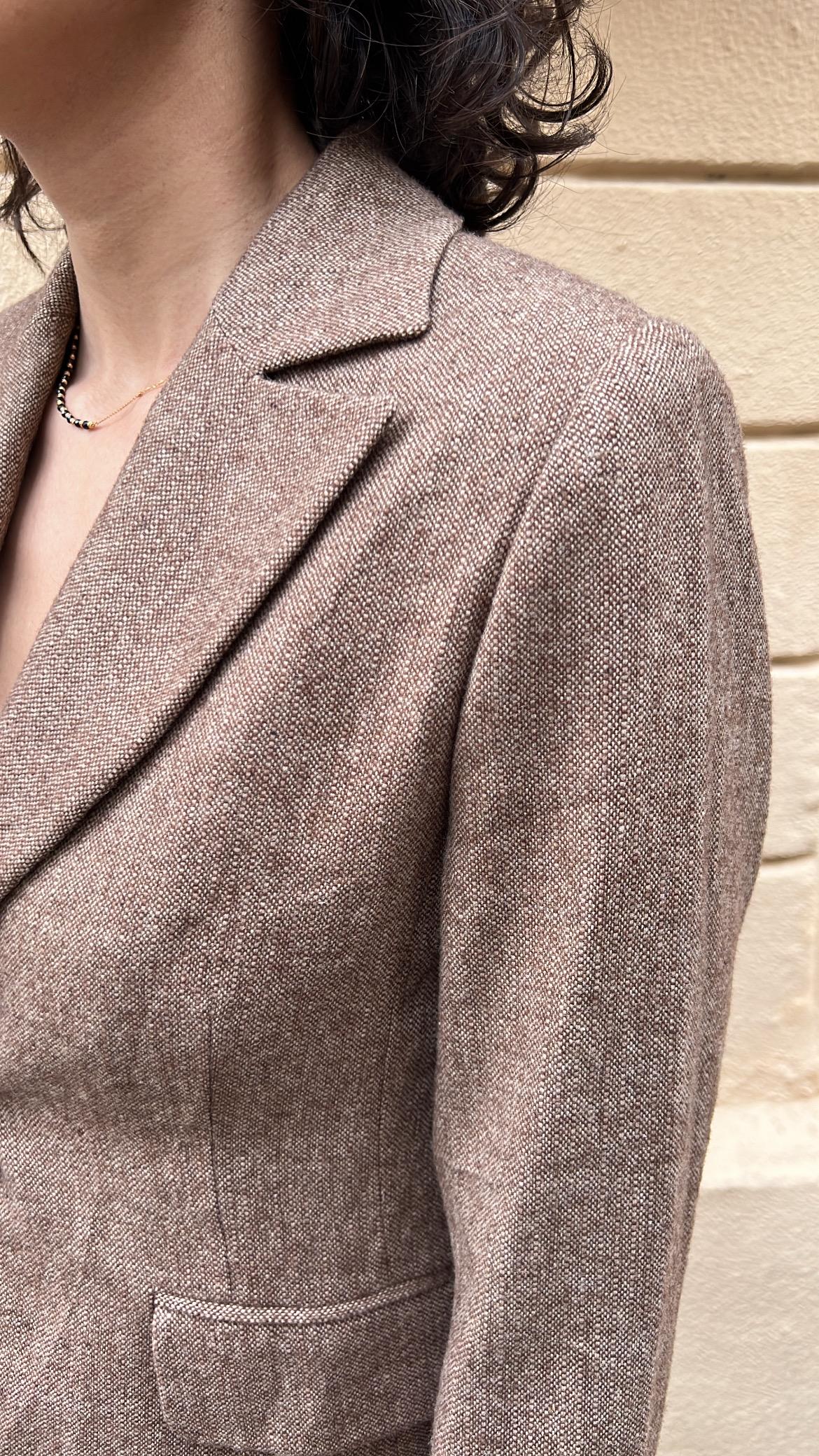 Classic Light Brown Blazer