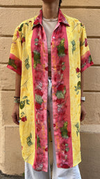 Longline Floral Shirt