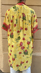 Longline Floral Shirt