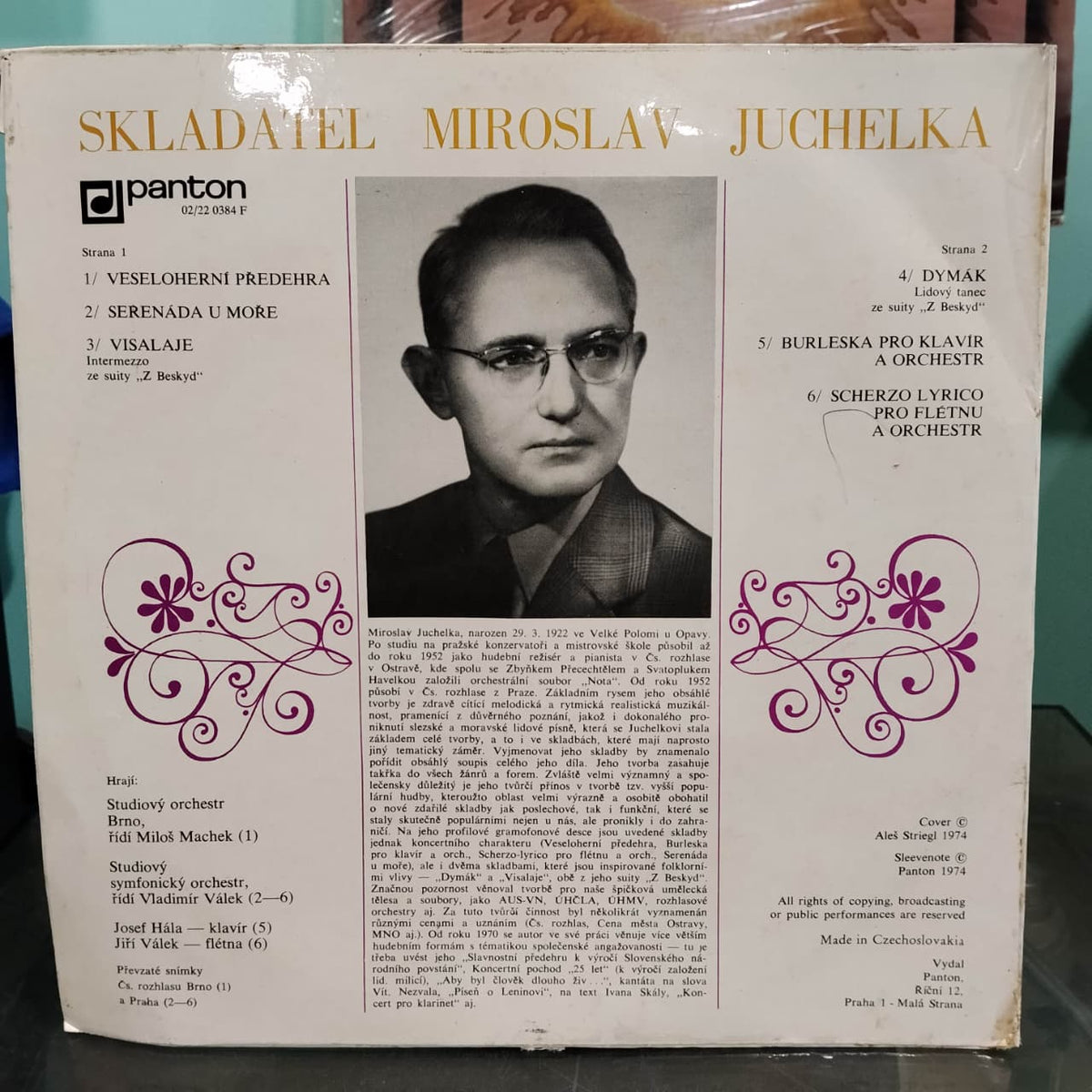 Juchelka - Skladatel Miroslav Juchelka
